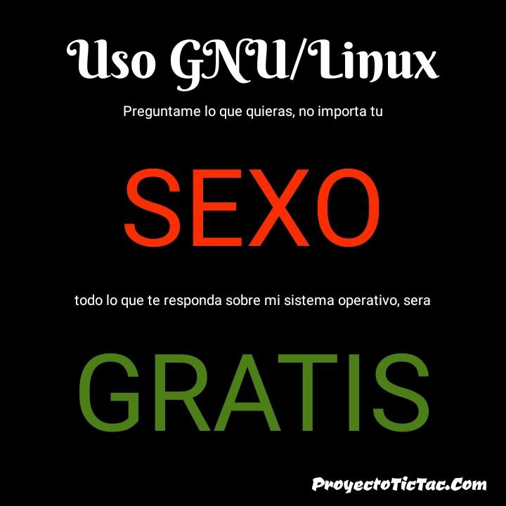 Humor TI Linuxero – Proyecto Tic Tac