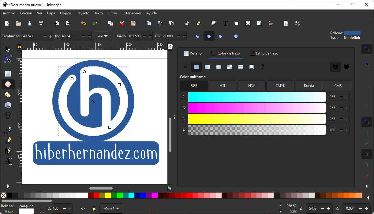 Inkscape 1.2 llega con nuevas características y es lanzada como una versión importante - hiberhernandez.com