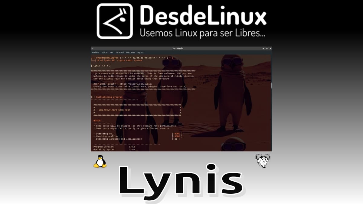 Lynis: Software de auditoría de seguridad en Linux, macOS y UNIX | Desde Linux