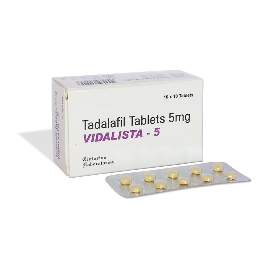 Restore Erectile Dysfunction With Vidalista 5 Mg Pills